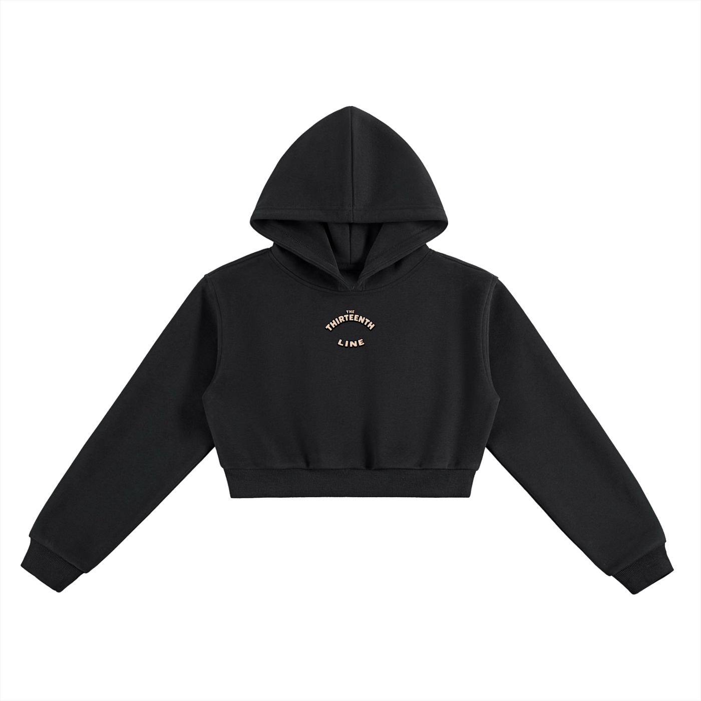 “BOTTLE BRAIN” Essential Cropped Hoodie - Image 7