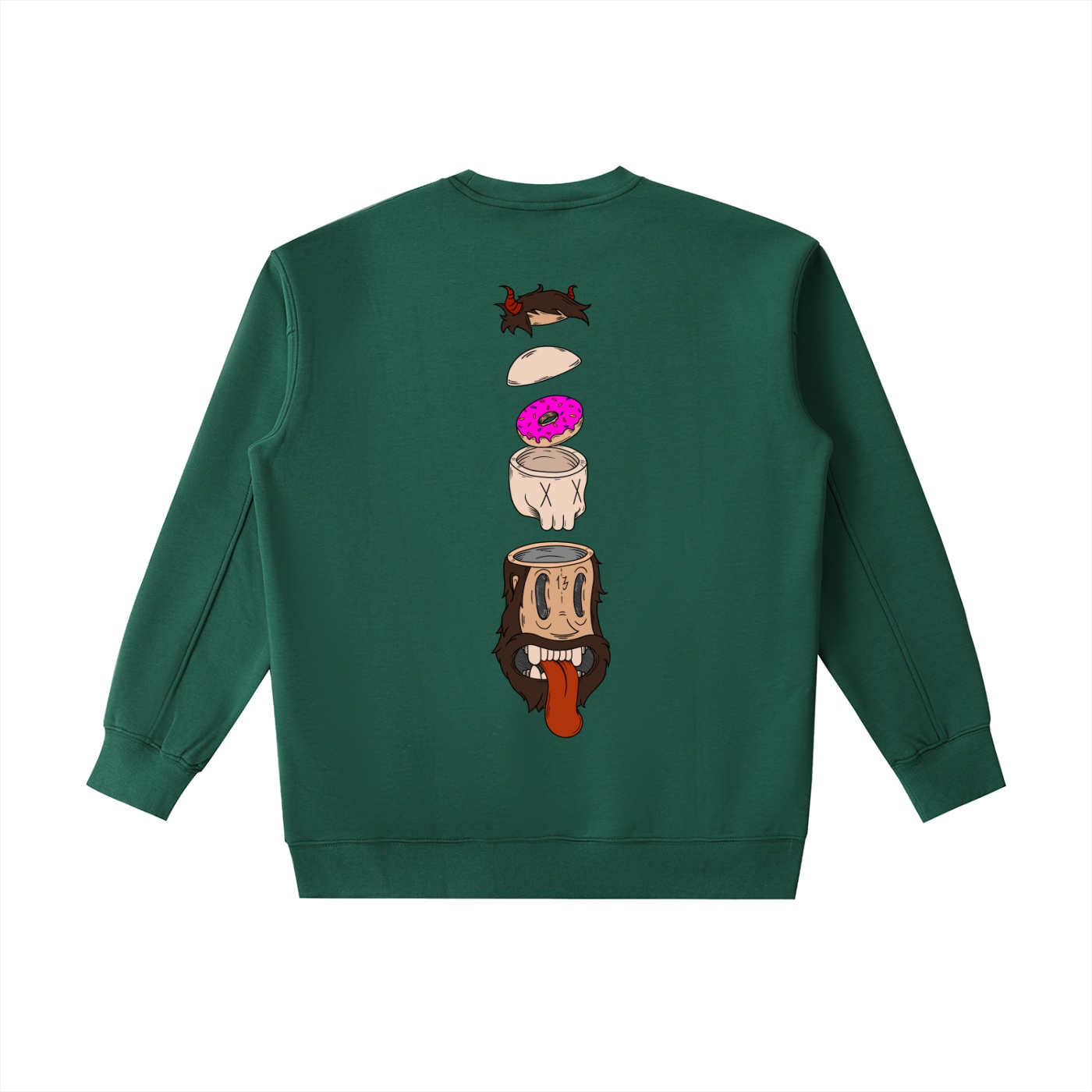 “SPLIT” Essential Heavyweight Crewneck Sweatshirt - Image 16