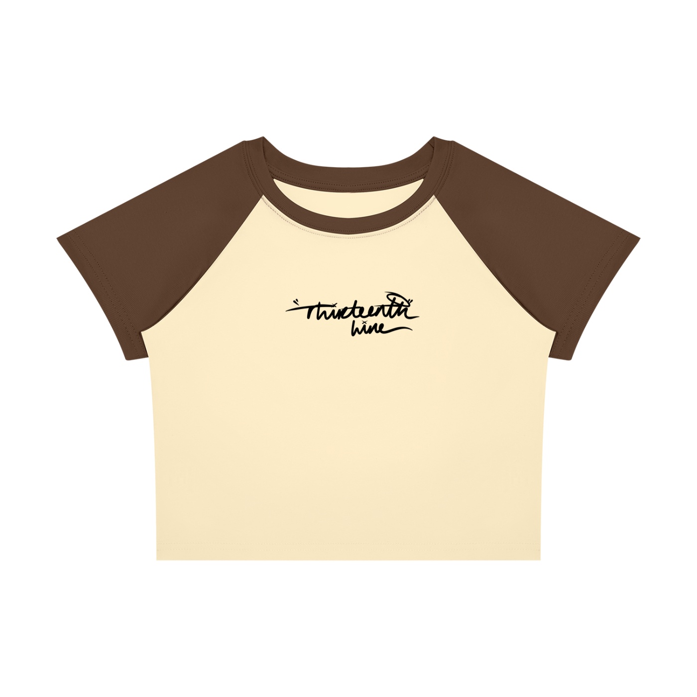 “HAND WRITTEN” Women’s Raglan Color Block Baby T-Shirt - Image 17