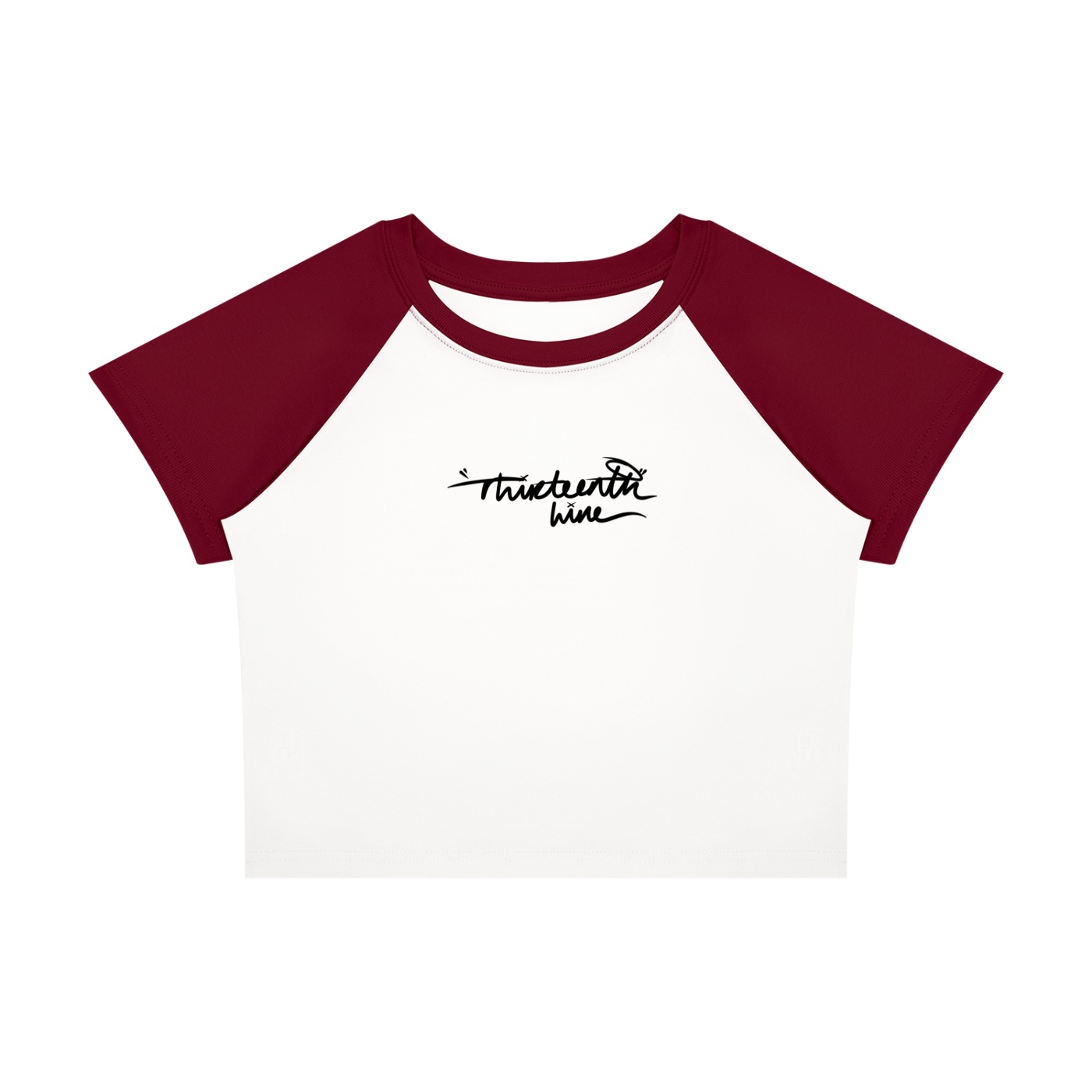 “HAND WRITTEN” Women’s Raglan Color Block Baby T-Shirt - Image 19