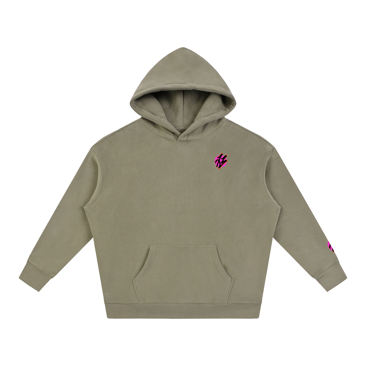 “OG FISH” Oversize Fleeced Hoodie - Image 17