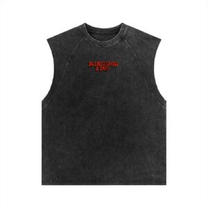 ”TATTOO DRAGON” Snow Washed Tank Top