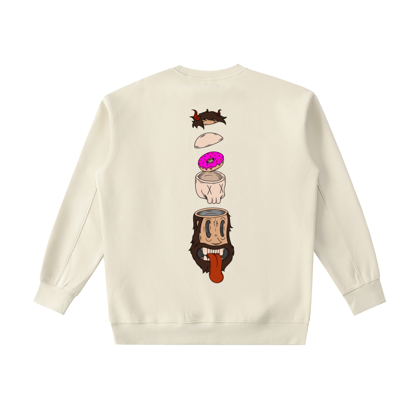 “SPLIT” Essential Heavyweight Crewneck Sweatshirt - Image 10
