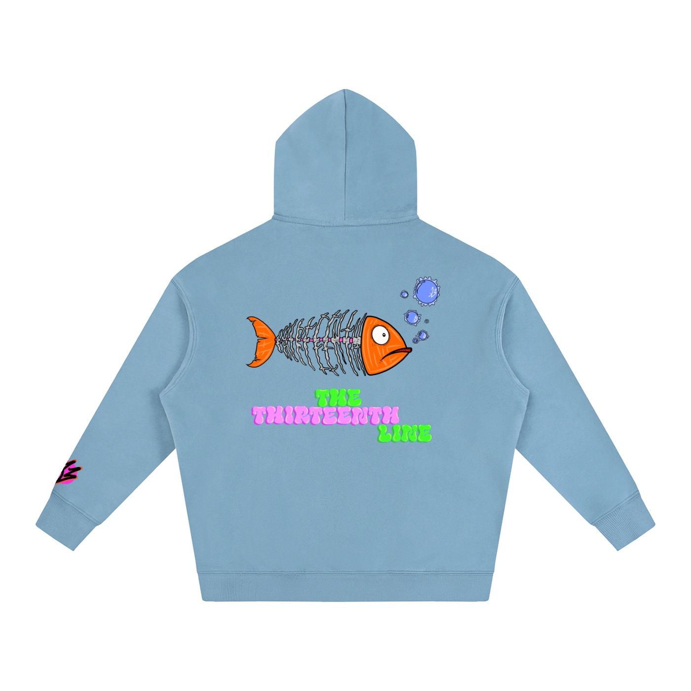 “OG FISH” Oversize Fleeced Hoodie - Image 14