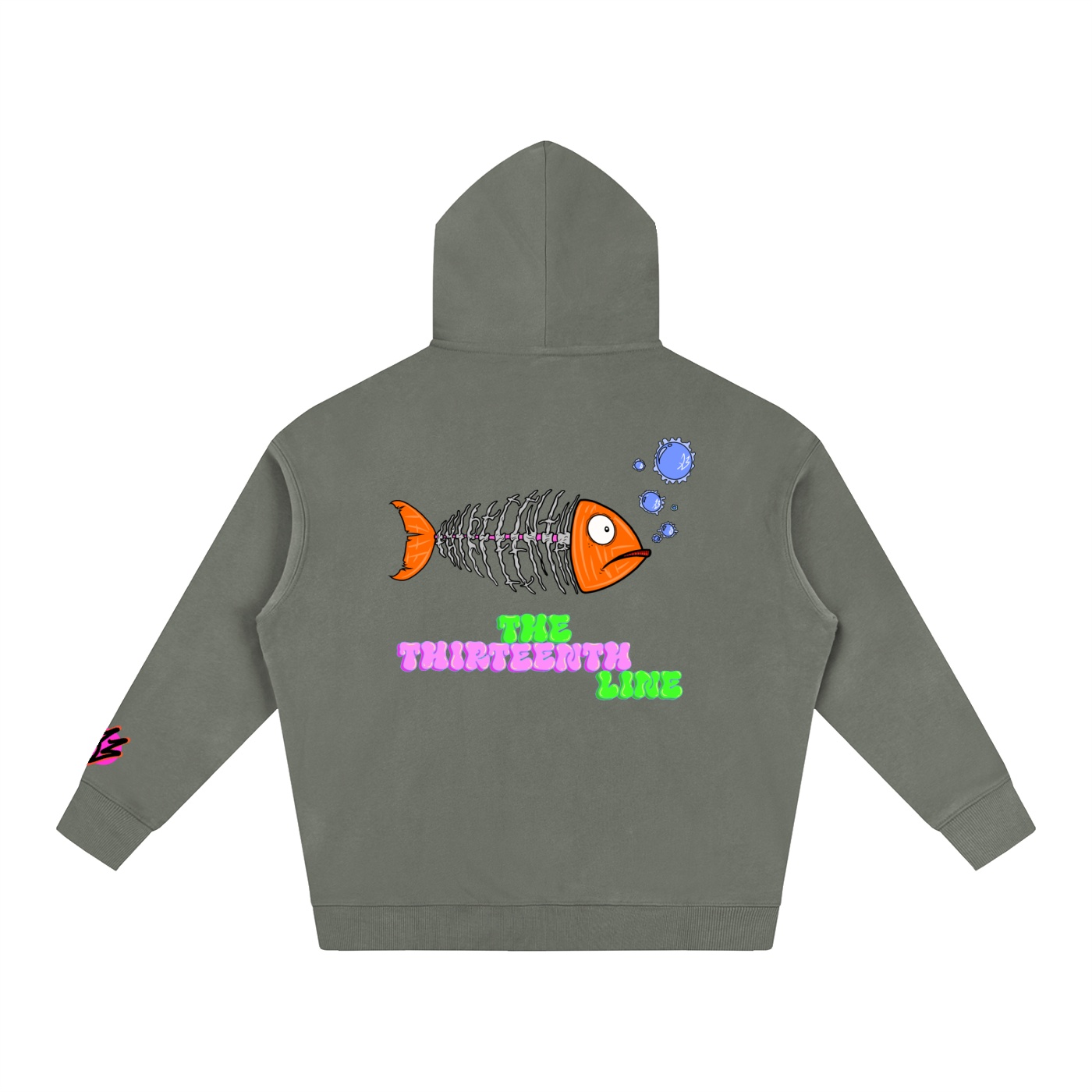 “OG FISH” Oversize Fleeced Hoodie - Image 40