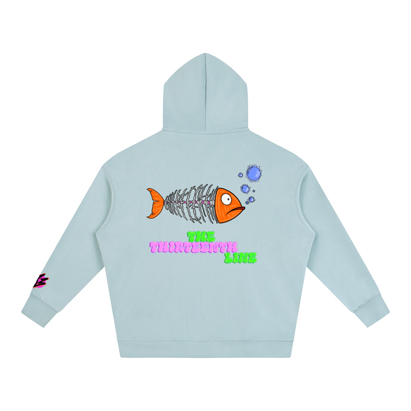 “OG FISH” Oversize Fleeced Hoodie - Image 30
