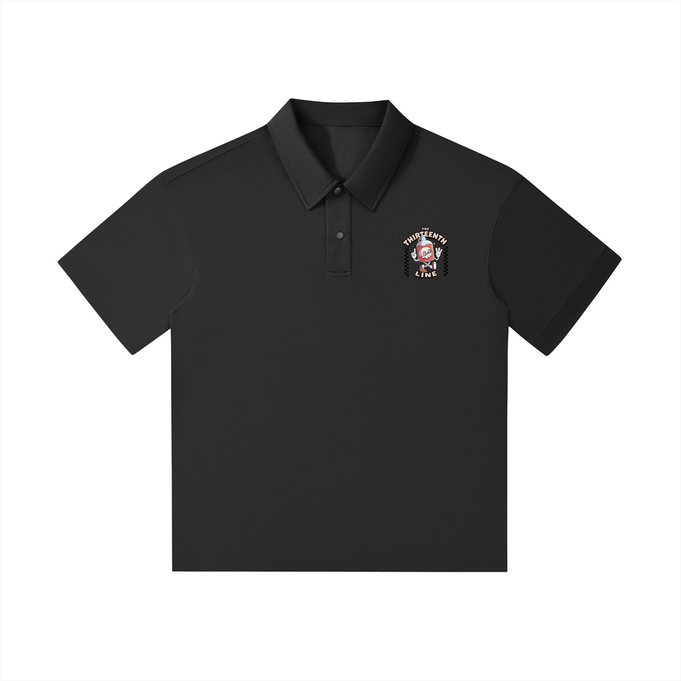 “BOGEY MAKER” Drop Shoulder Short-Sleeve Polo - Image 9
