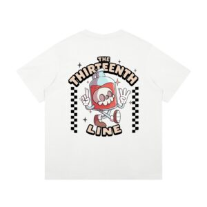 “BOTTLE BRAIN” Unisex Mid-Weight Cotton T-Shirt