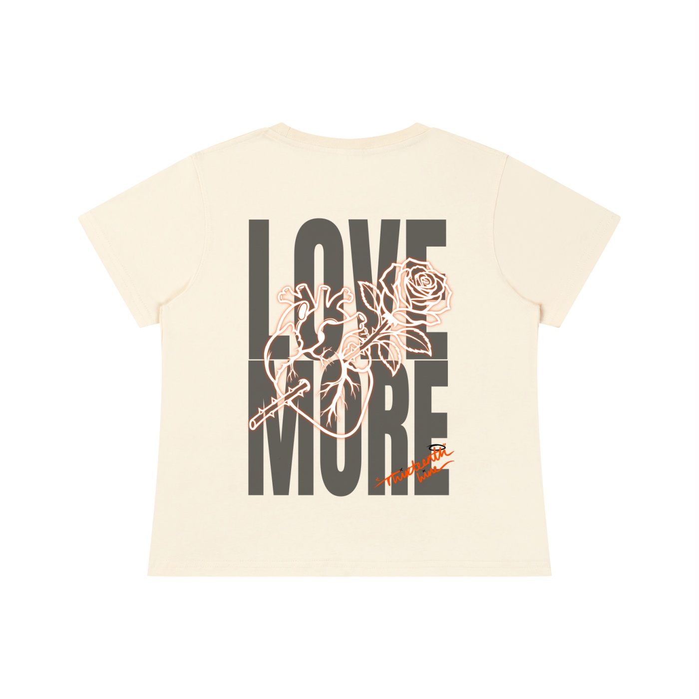 ”LOVE MORE” Women's Quick-Dry Baby T-Shirt