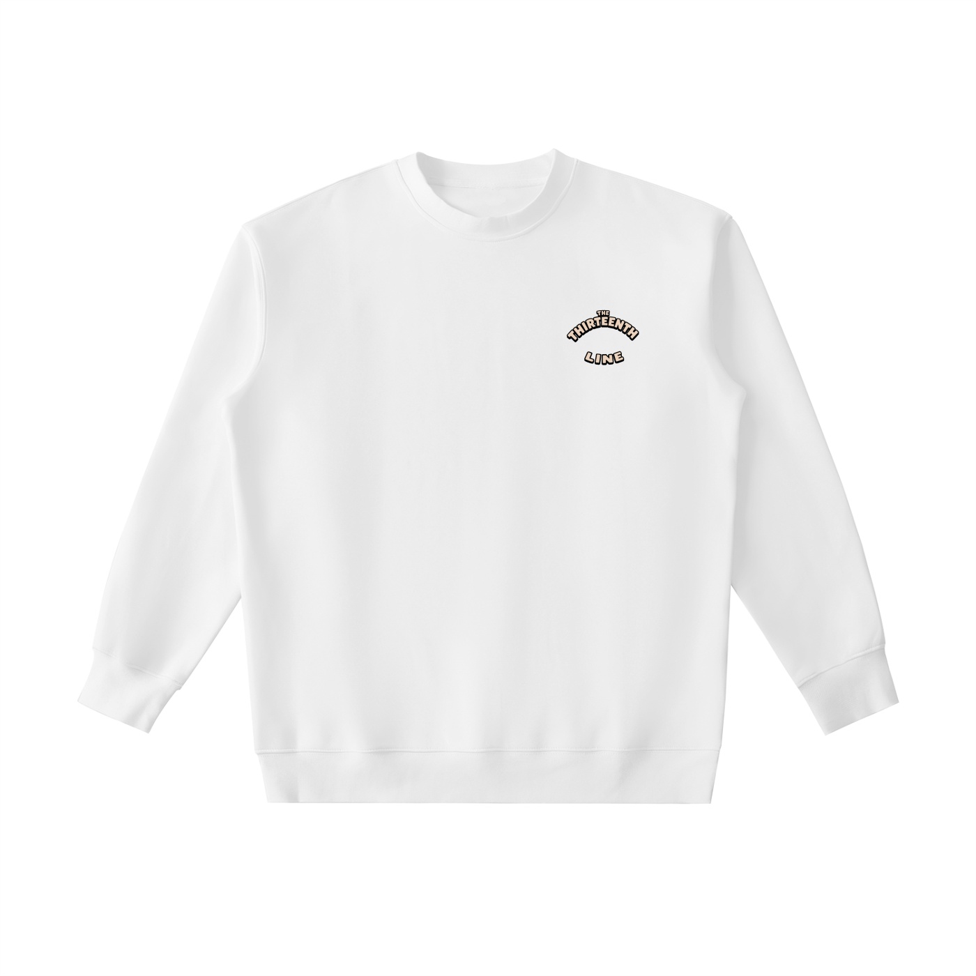 ”BOTTLE BRAIN” Essential Heavyweight Crewneck Sweatshirt - Image 3