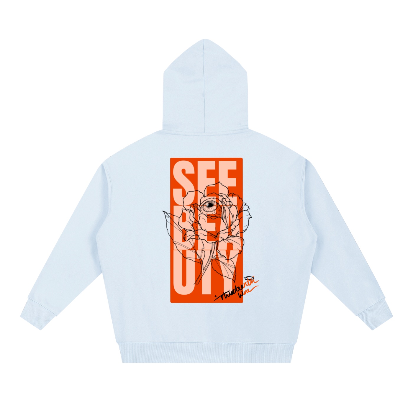 “SEE BEAUTY” Essential Heavyweight Hoodie - Image 14