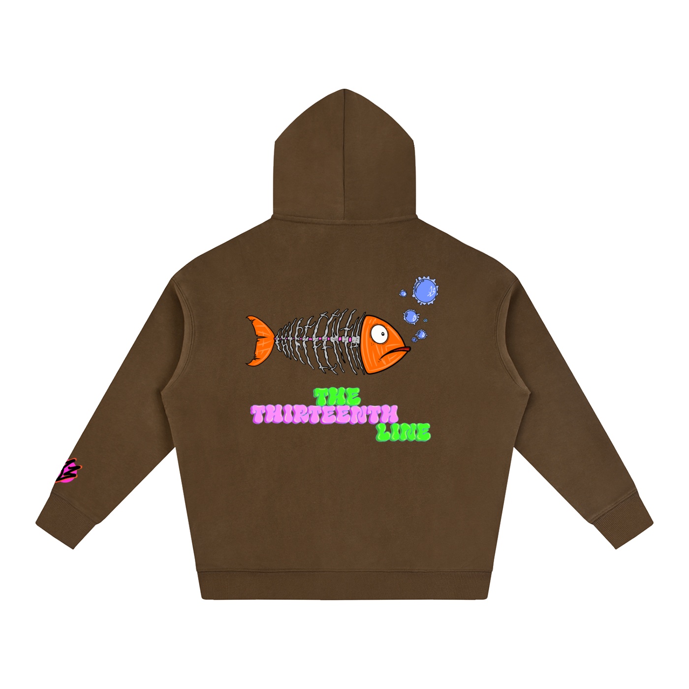 “OG FISH” Oversize Fleeced Hoodie - Image 36
