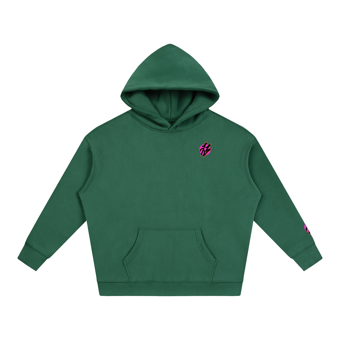 “OG FISH” Oversize Fleeced Hoodie - Image 31