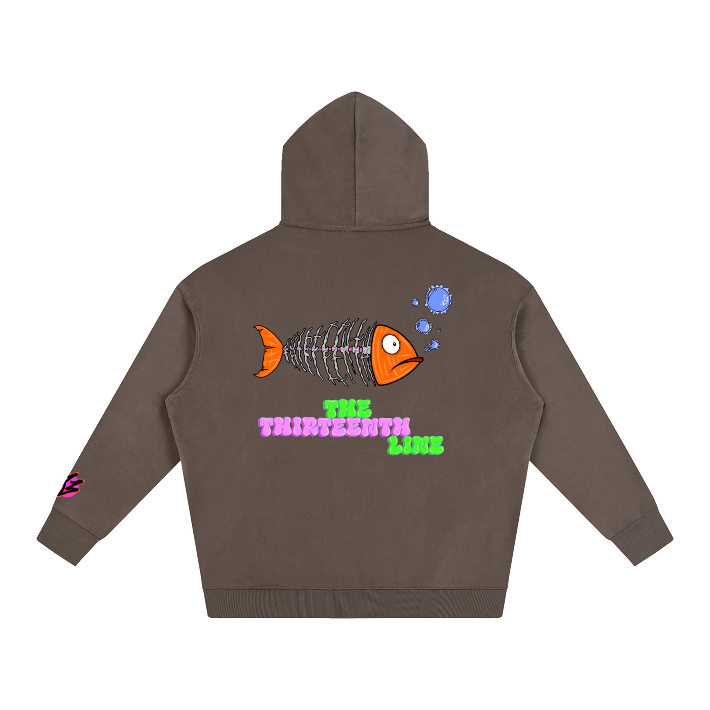 “OG FISH” Oversize Fleeced Hoodie - Image 22