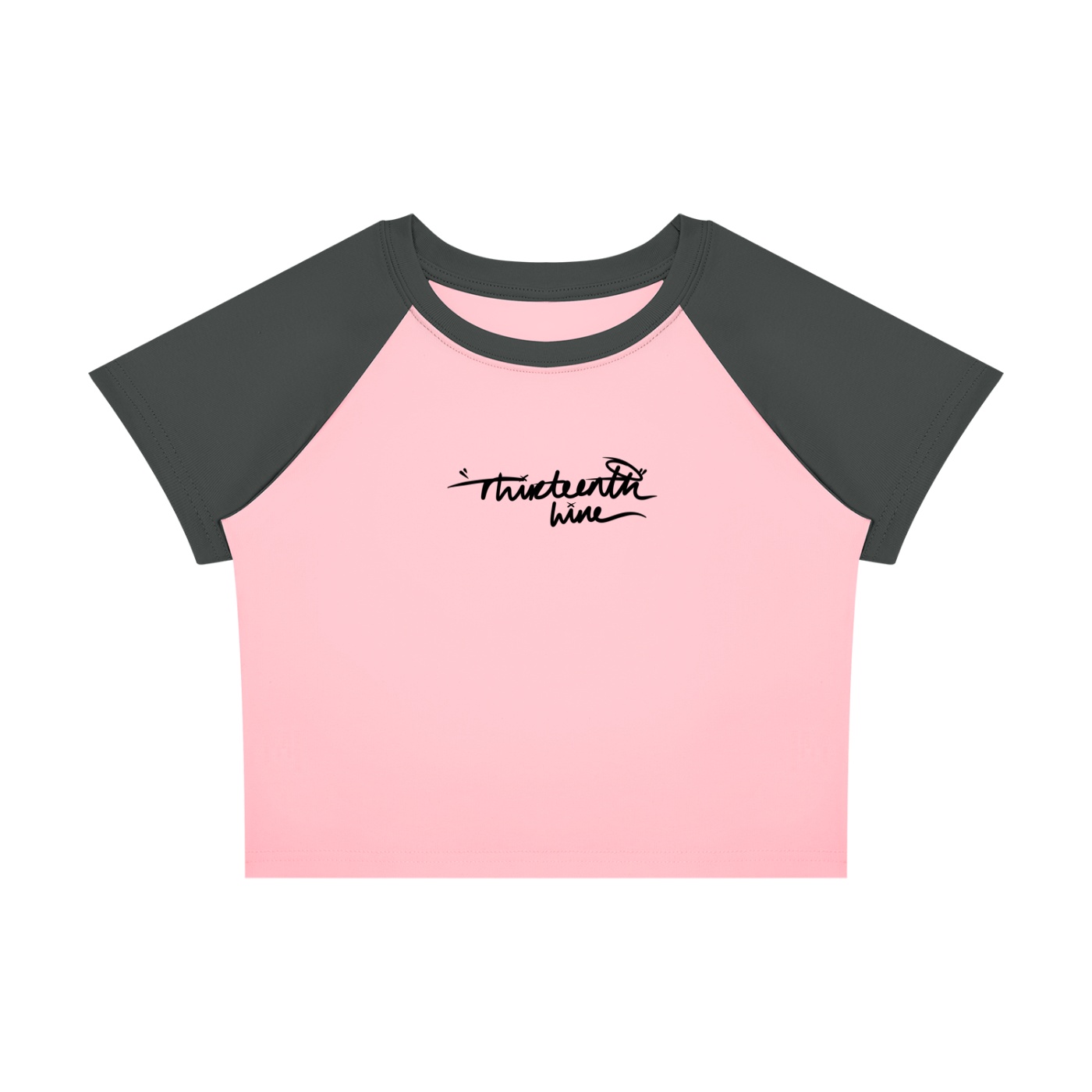 “HAND WRITTEN” Women’s Raglan Color Block Baby T-Shirt - Image 15