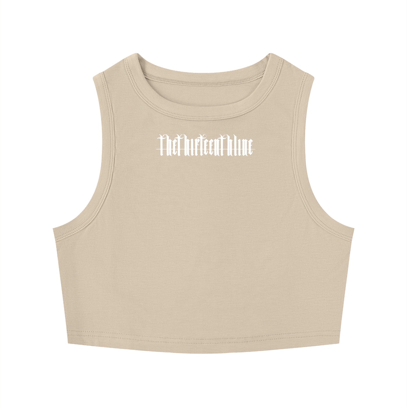 “THE CROW” Women's Tight Crewneck Crop Tank Top - Image 3