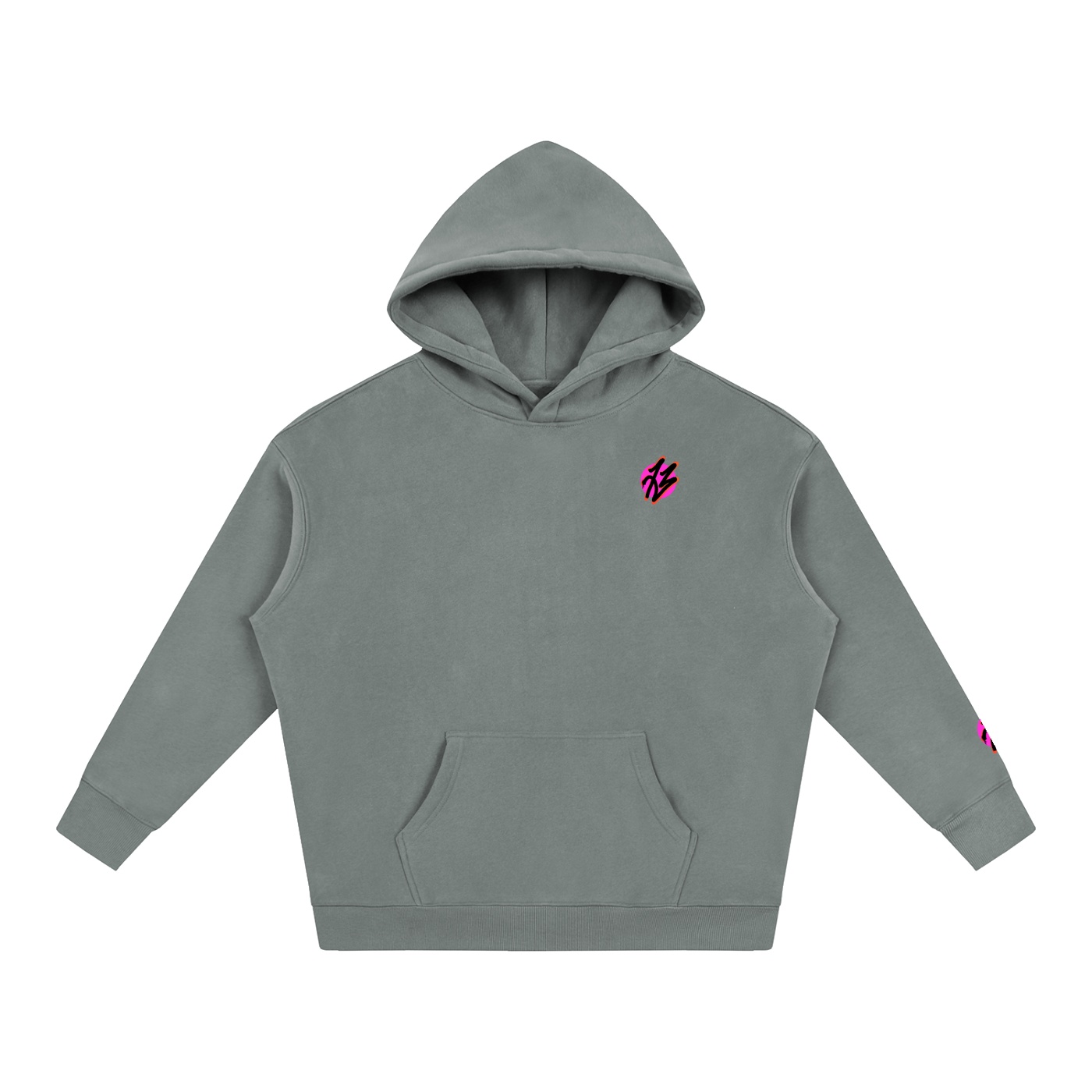 “OG FISH” Oversize Fleeced Hoodie - Image 27
