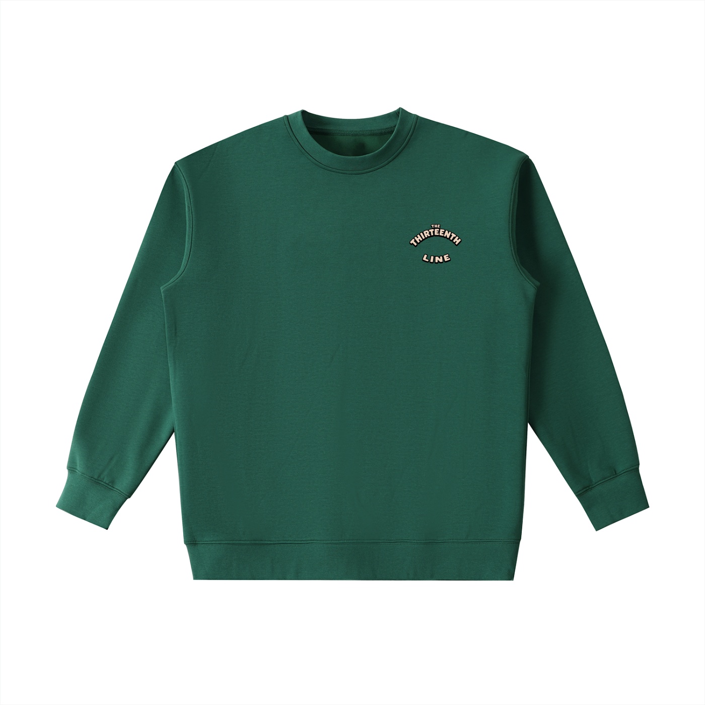 ”BOTTLE BRAIN” Essential Heavyweight Crewneck Sweatshirt