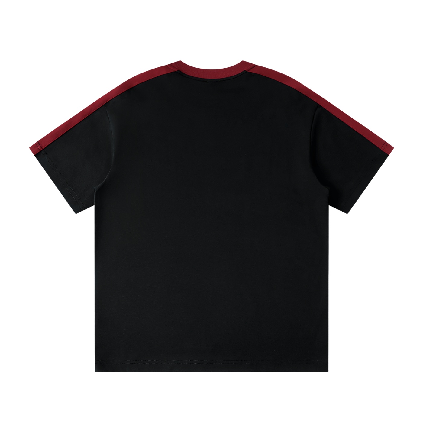 ”90s 13” Unisex Colorblock Striped T-Shirt - Image 2