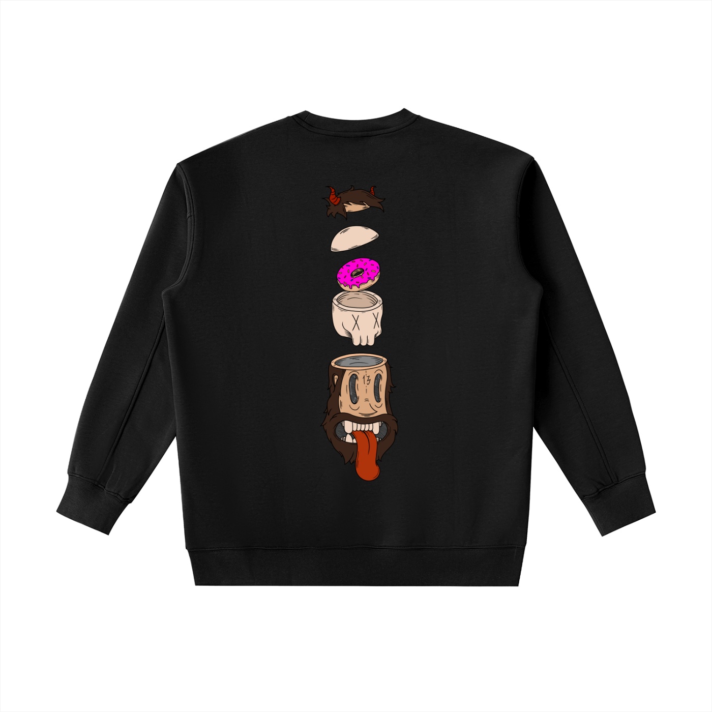 “SPLIT” Essential Heavyweight Crewneck Sweatshirt - Image 6