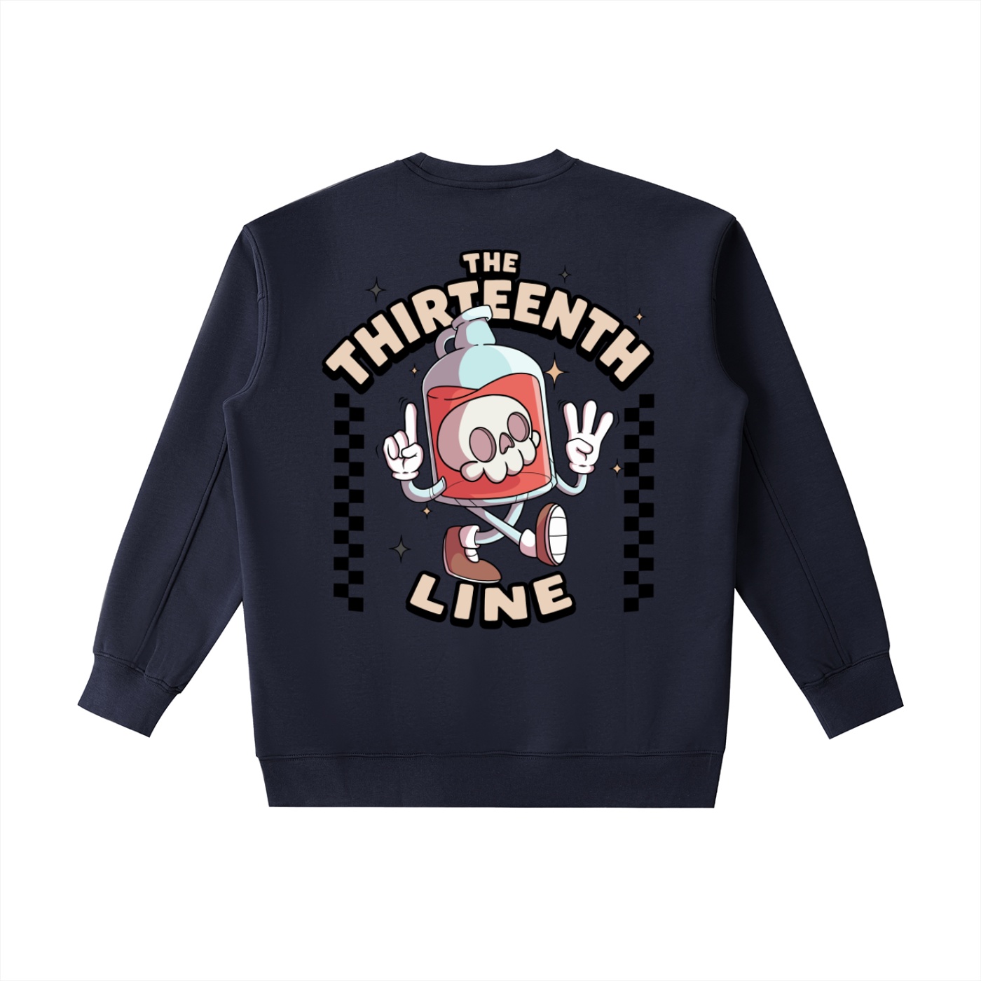 ”BOTTLE BRAIN” Essential Heavyweight Crewneck Sweatshirt - Image 16