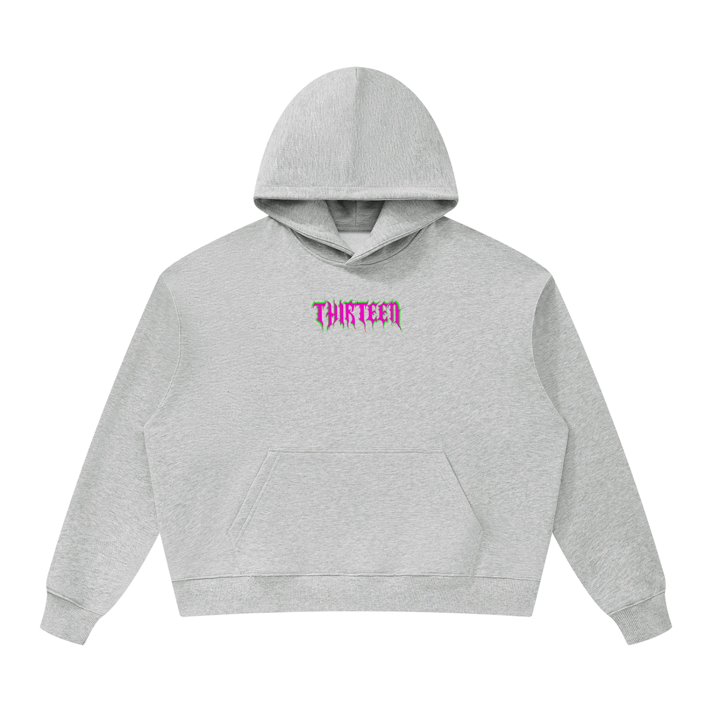 “PINK BLOCK” Unisex Oversized Heavyweight Hoodie