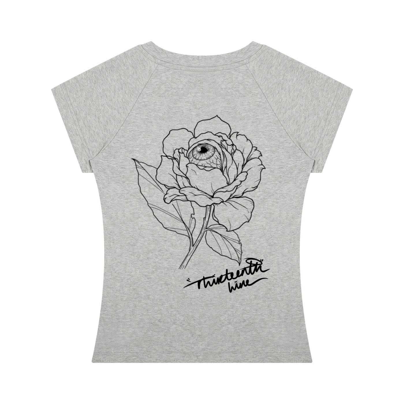 ”BLOOM” Women’s Slim Raglan T-Shirt - Image 10