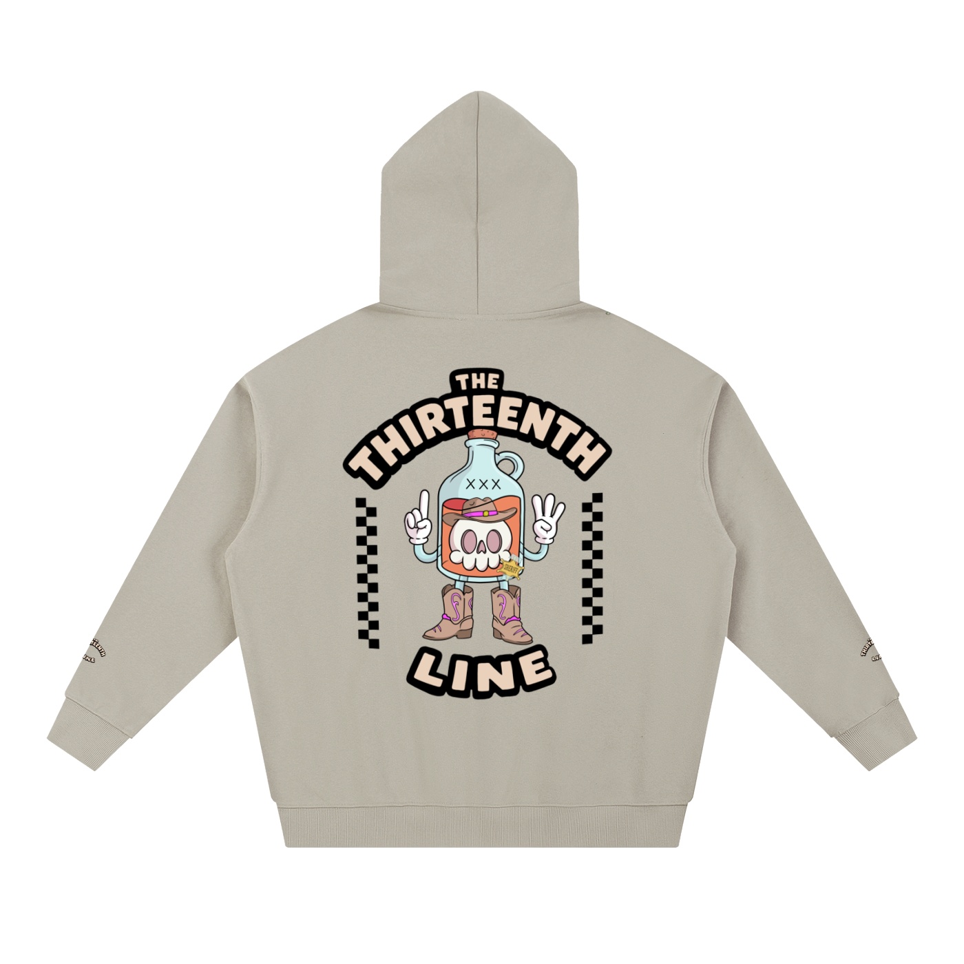“SHERIFF BOTTLE BRAIN” Essential Heavyweight Hoodie - Image 16