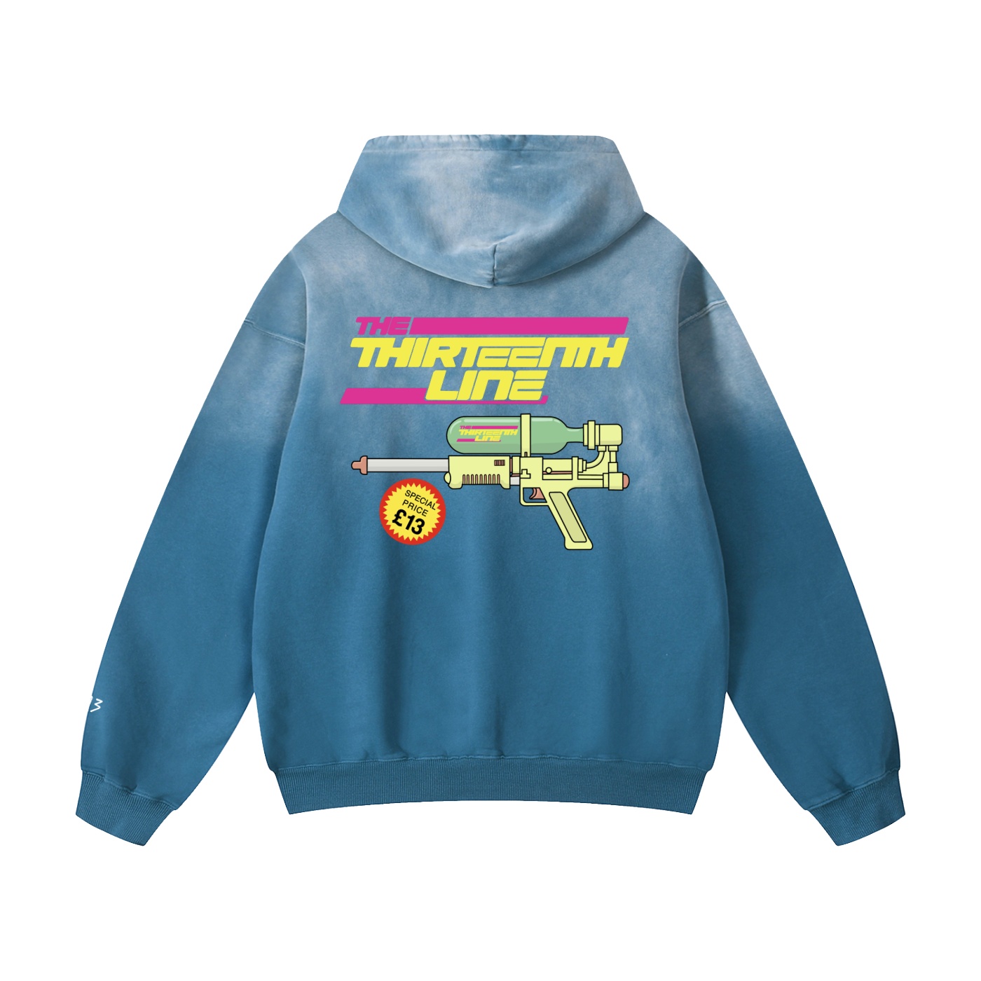 “SOAKER” Heavyweight Sunfade Oversized Hoodie - Image 8
