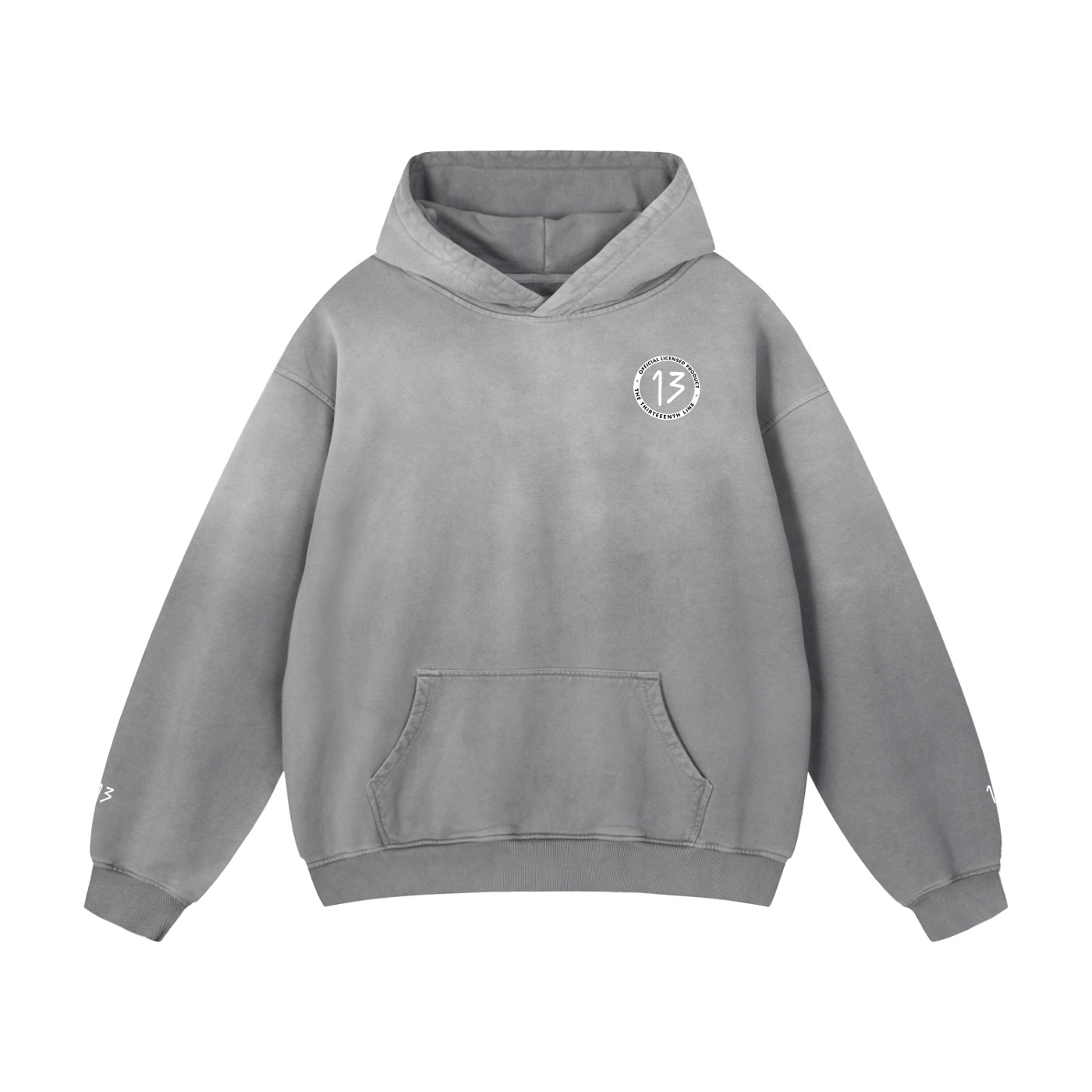 “SLAMMER” Heavyweight Sunfade Oversized Hoodie - Image 3