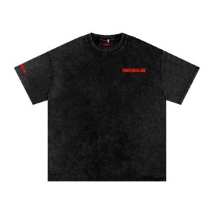 “NEON”Snow Washed Oversized Cotton T-Shirt