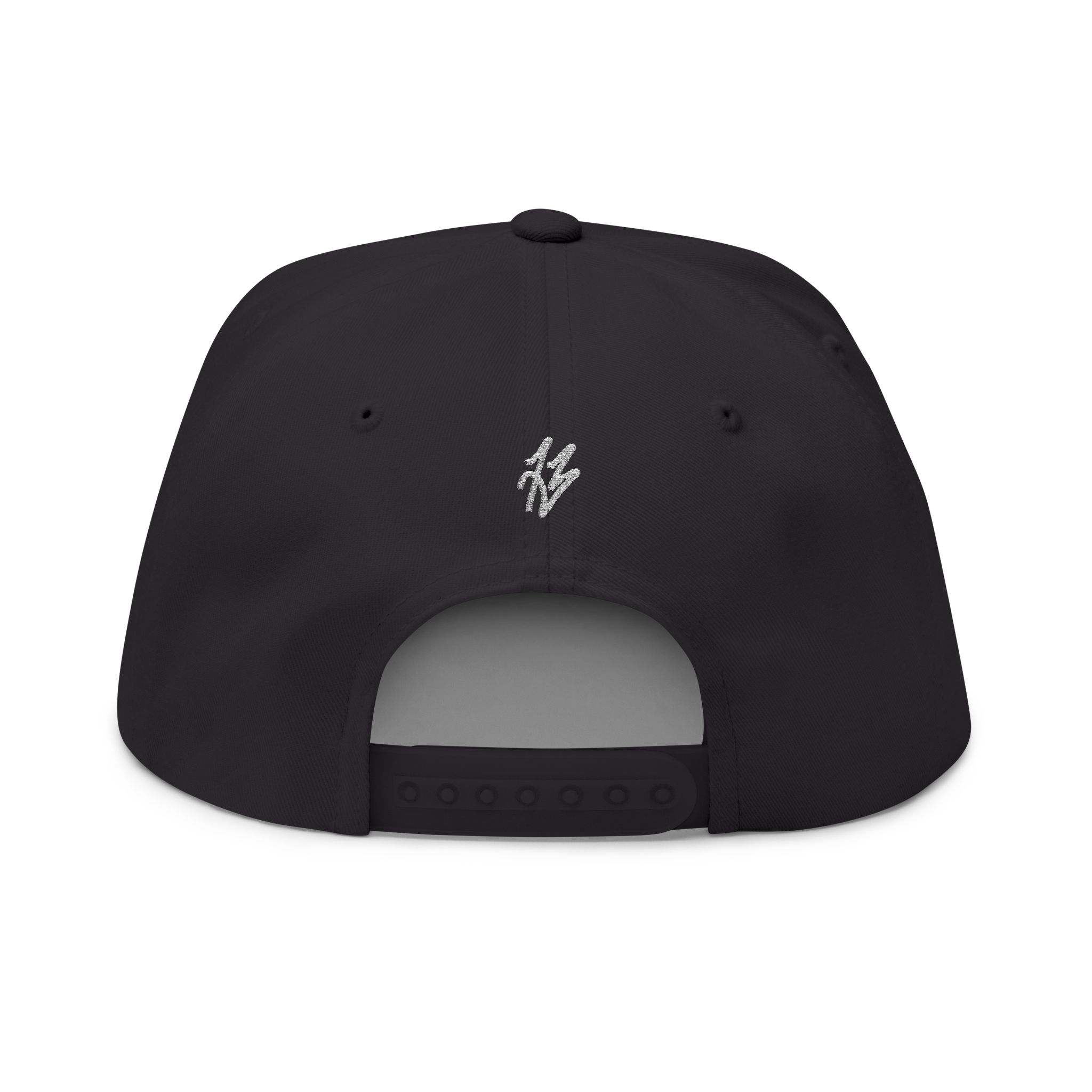 “OG hot hat”Embroidered Flat Bill Cap — Gothic 'Proofen' Script Snapback - Image 2