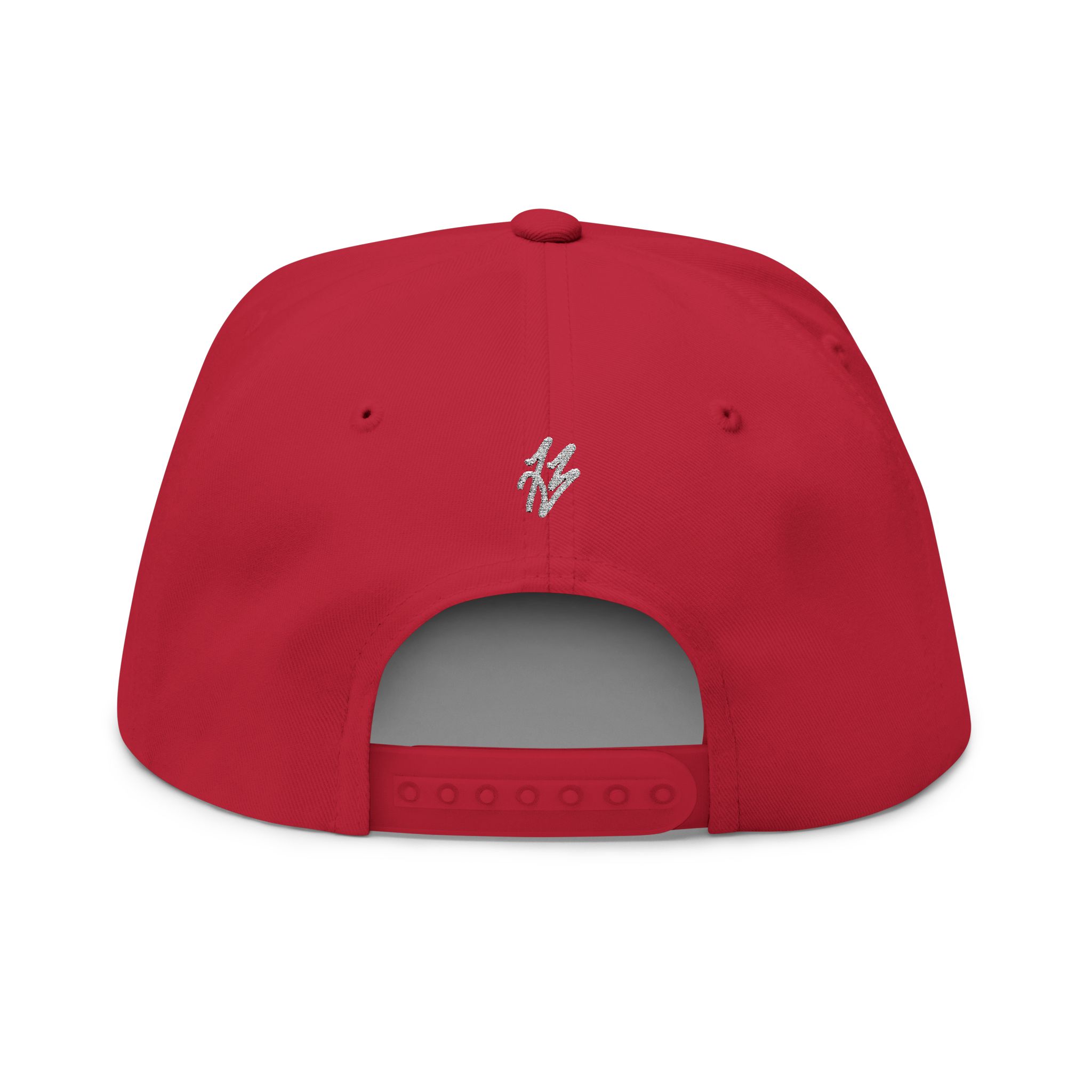 “OG hot hat”Embroidered Flat Bill Cap — Gothic 'Proofen' Script Snapback - Image 10