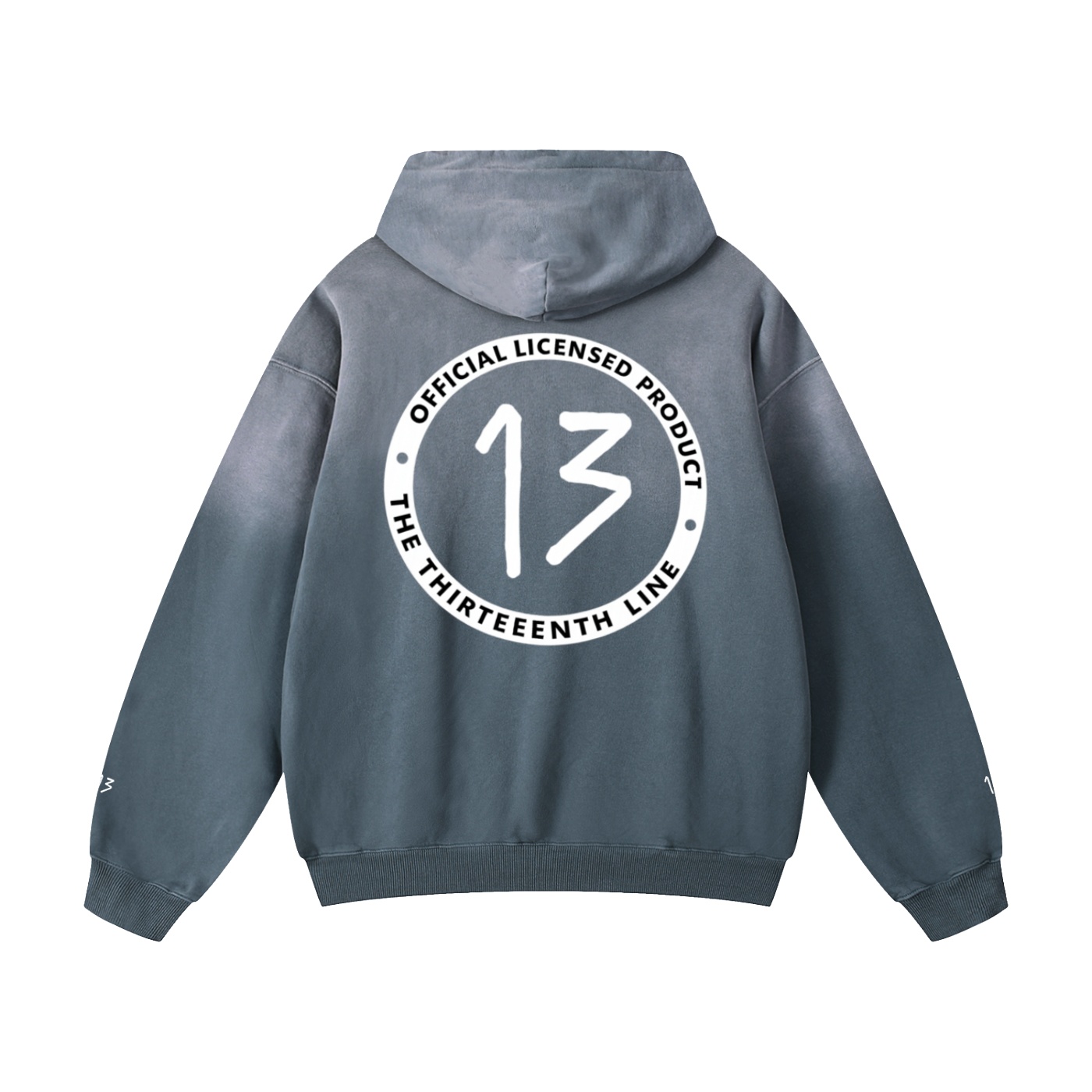 “SLAMMER” Heavyweight Sunfade Oversized Hoodie - Image 12