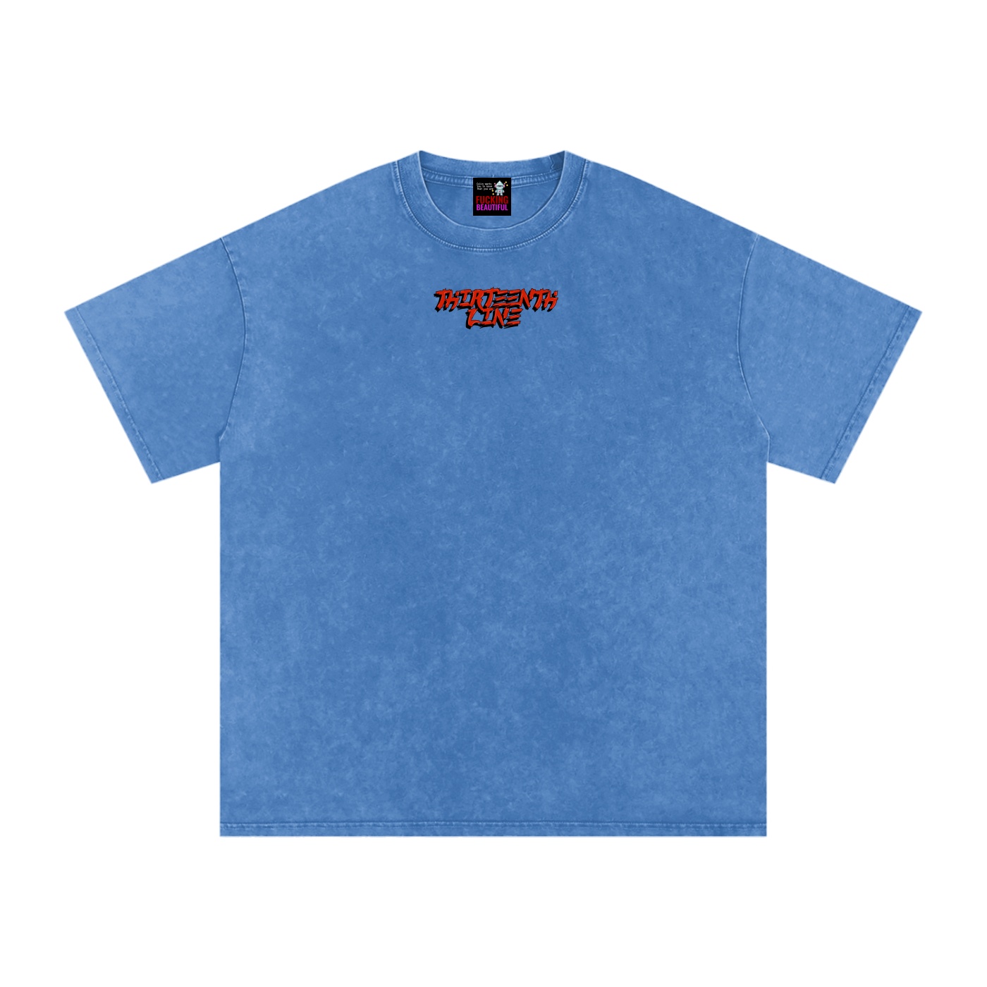 “DRAGON” Snow Washed Oversized Cotton T-Shirt - Image 19