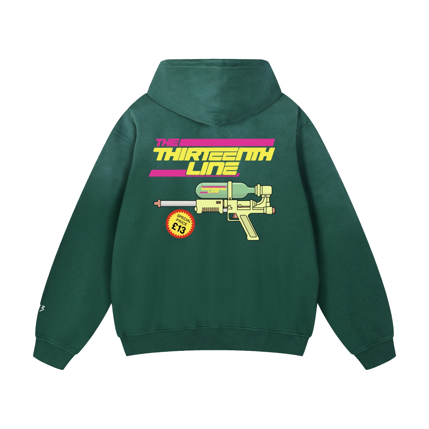 “SOAKER” Heavyweight Sunfade Oversized Hoodie - Image 10