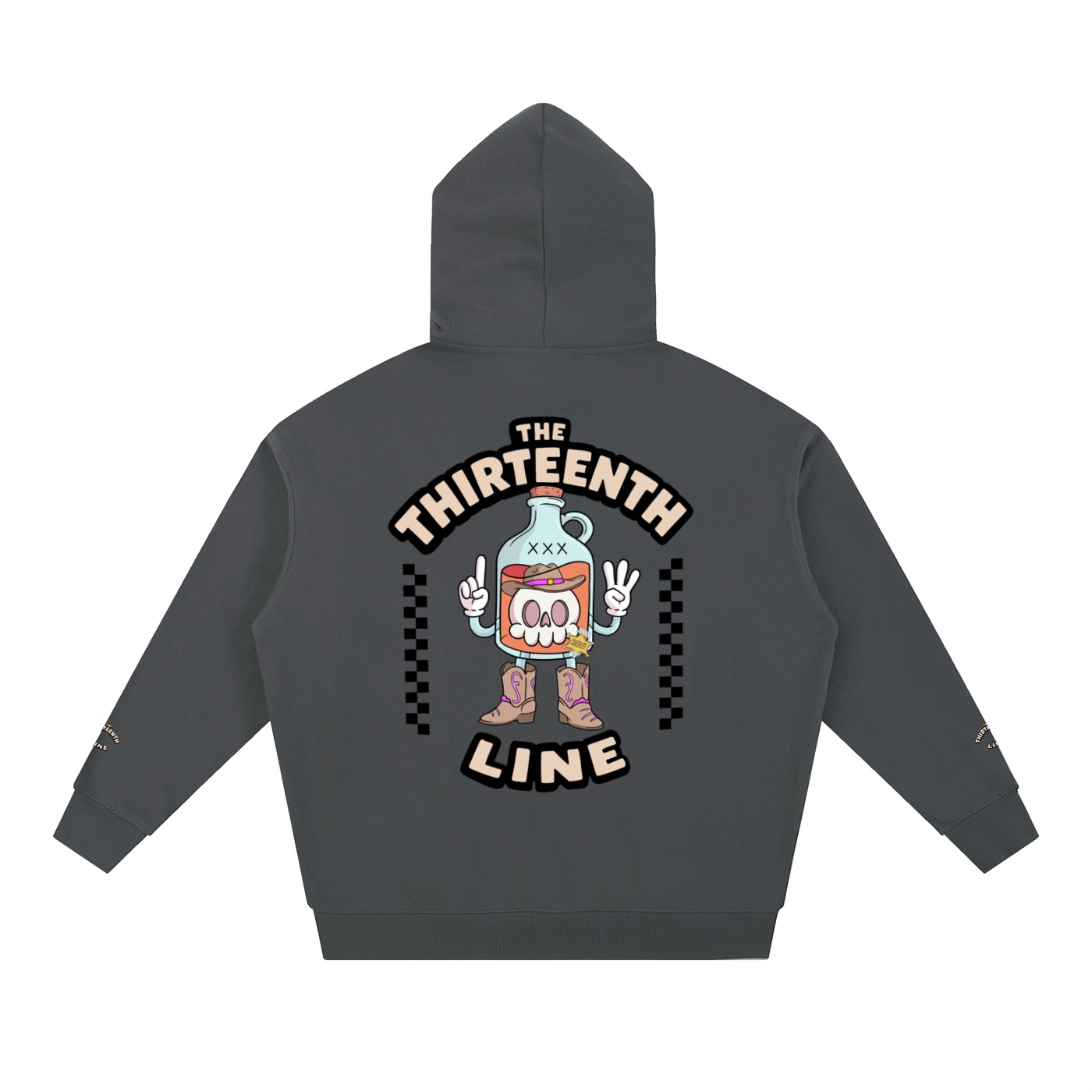 “SHERIFF BOTTLE BRAIN” Essential Heavyweight Hoodie - Image 18