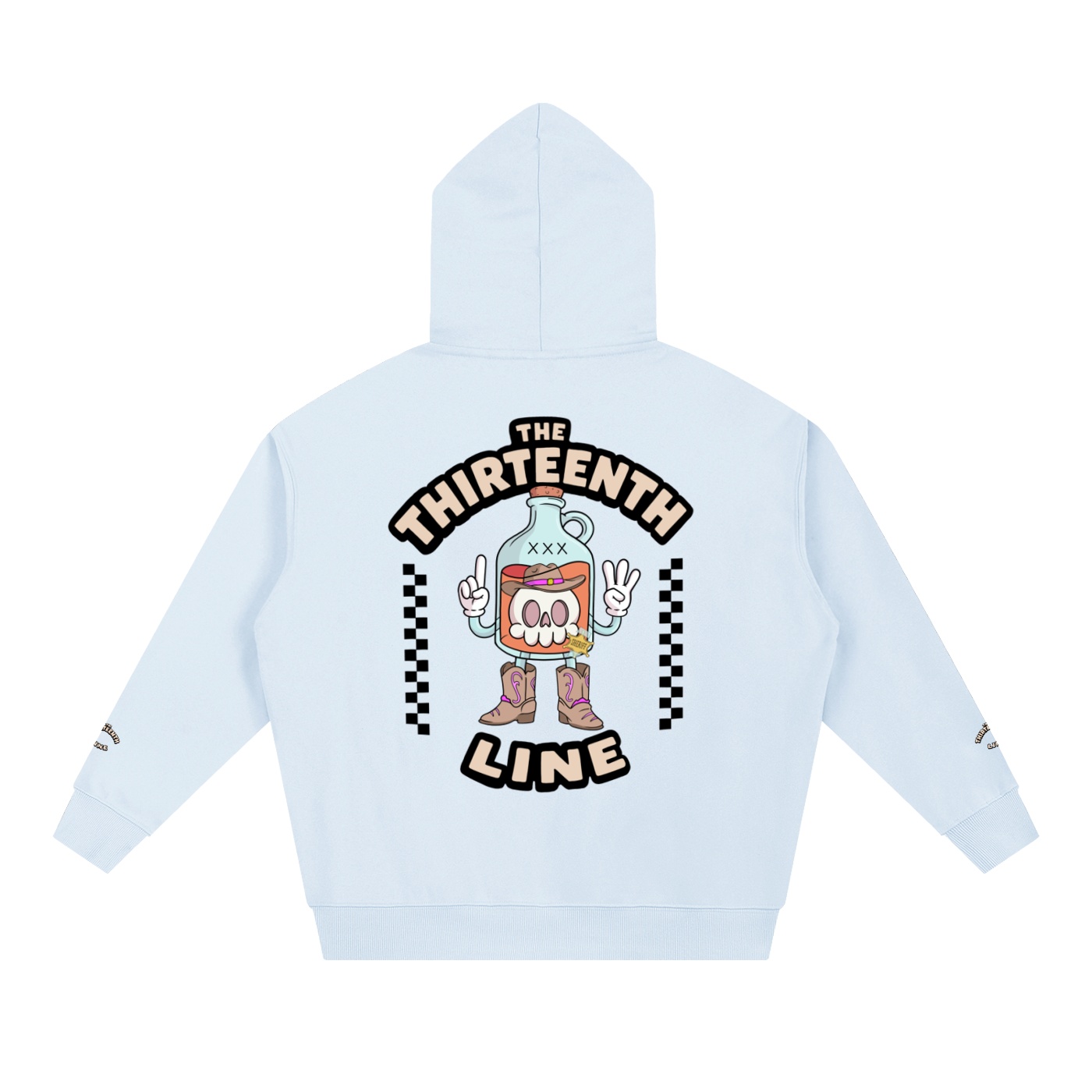 “SHERIFF BOTTLE BRAIN” Essential Heavyweight Hoodie - Image 14