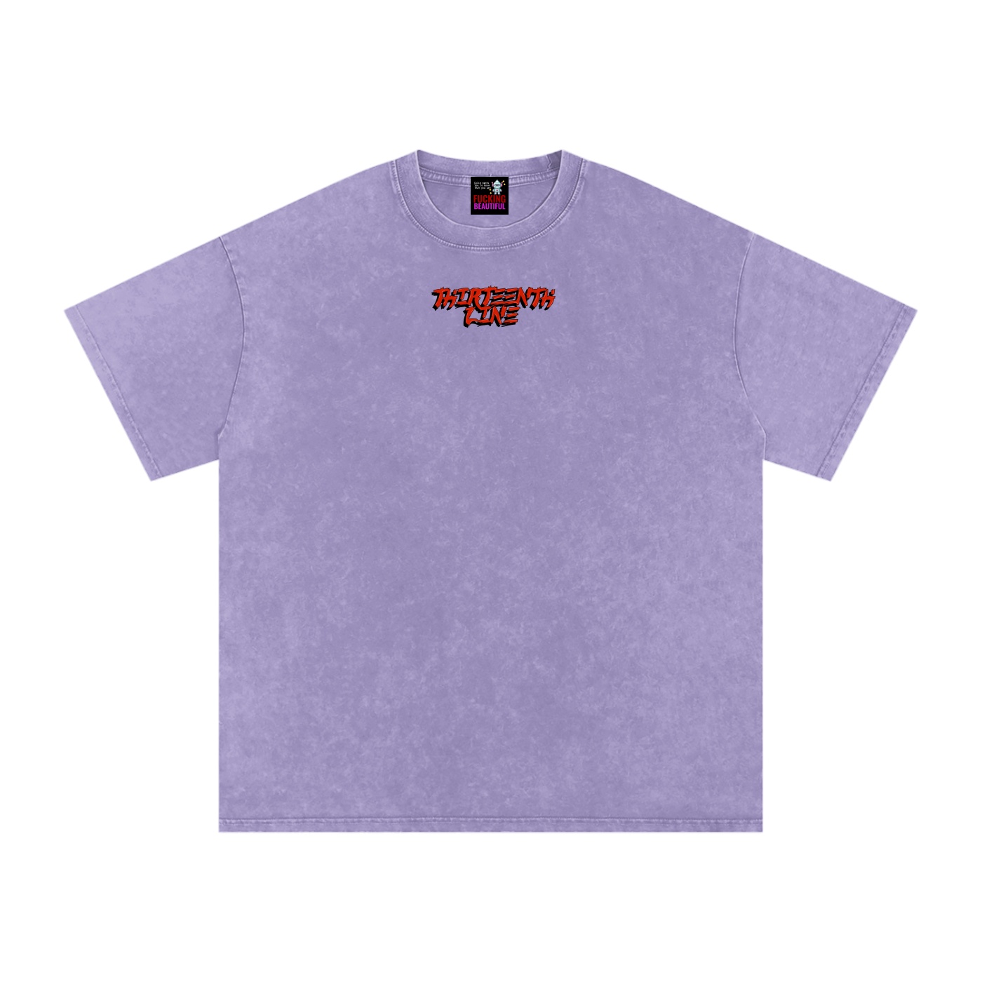 “DRAGON” Snow Washed Oversized Cotton T-Shirt - Image 11