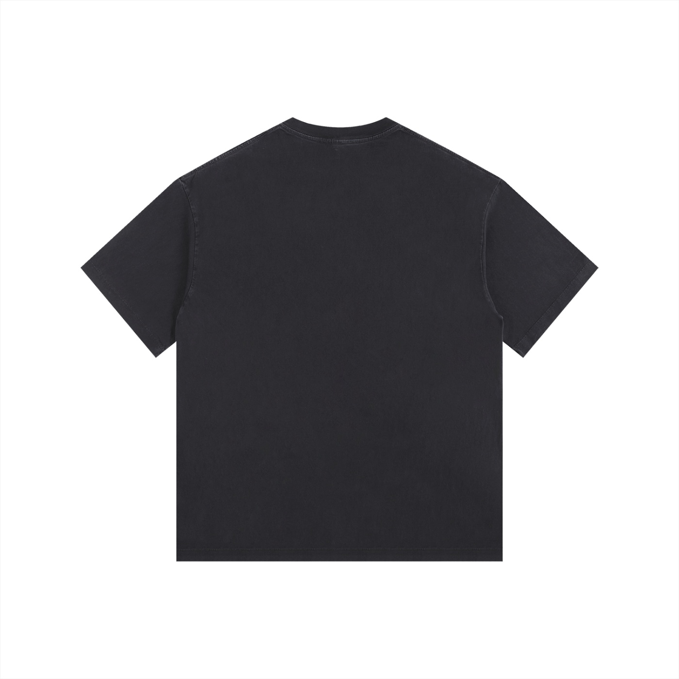 SIMPLE “EMBRO” Vintage Washed Oversized Cotton T-Shirt - Image 2