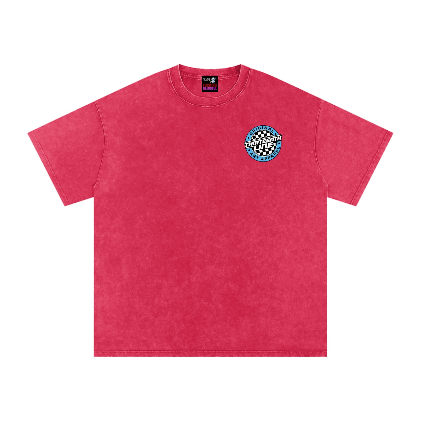 “SUPER SOAKED” Snow Washed Oversized Cotton T-Shirt - Image 5