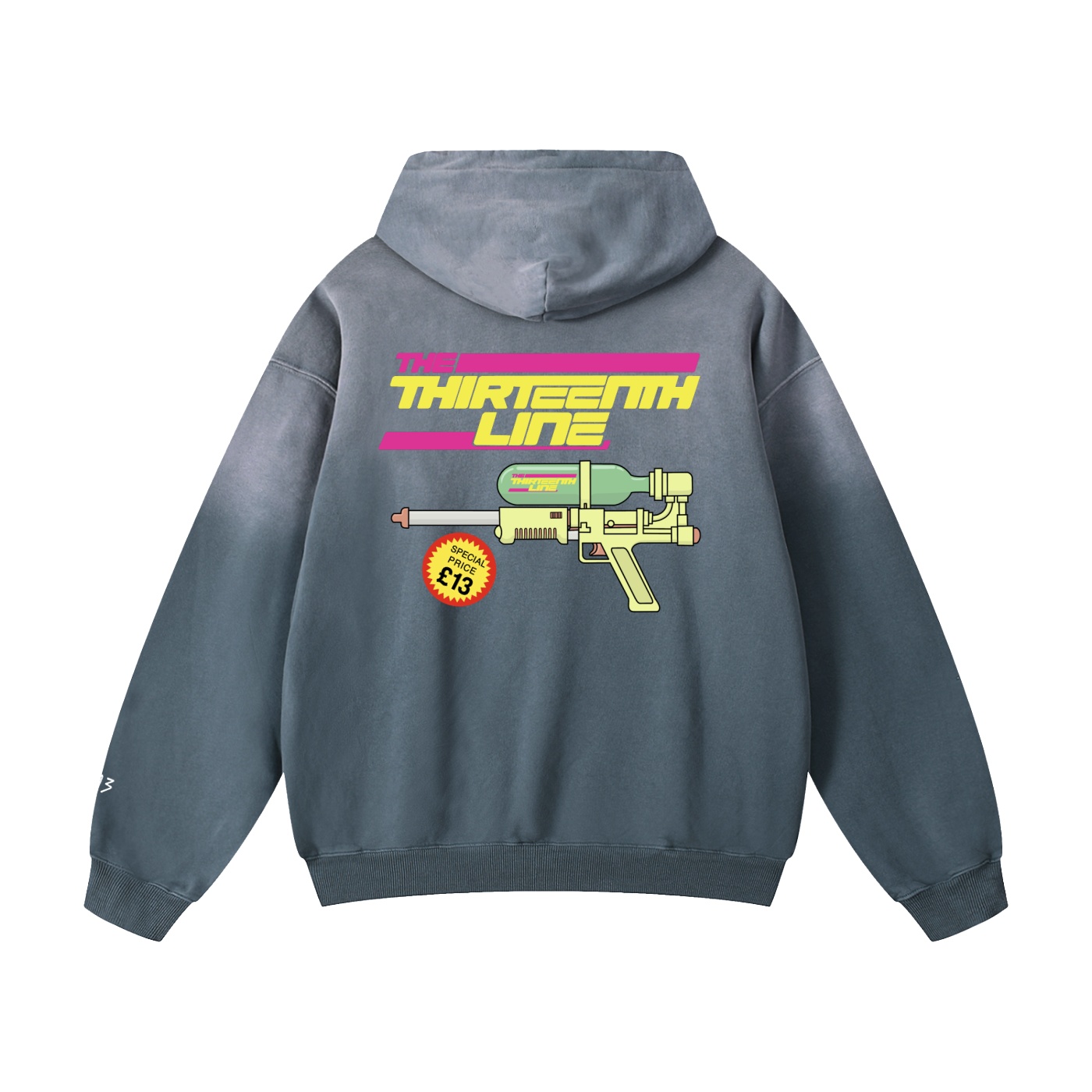“SOAKER” Heavyweight Sunfade Oversized Hoodie - Image 12