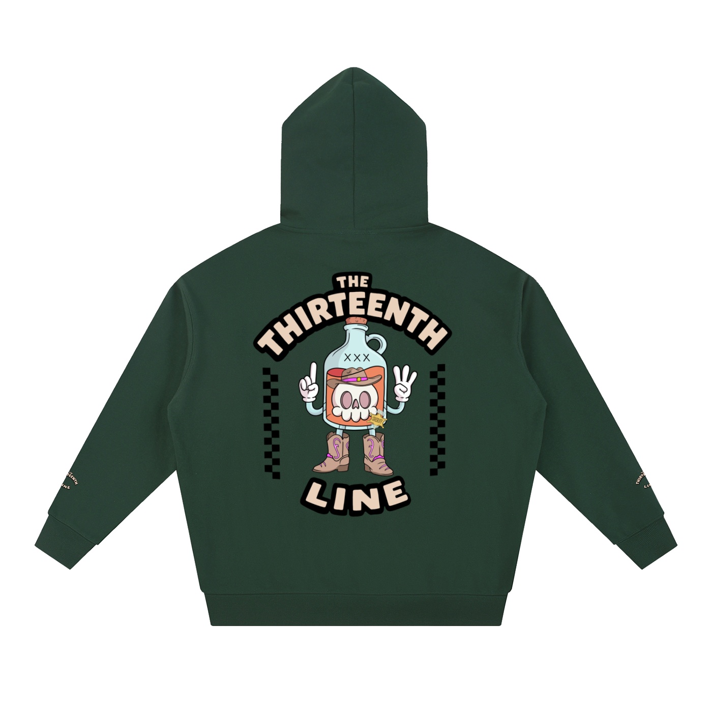 “SHERIFF BOTTLE BRAIN” Essential Heavyweight Hoodie - Image 26