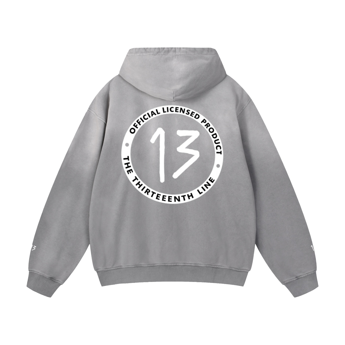 “SLAMMER” Heavyweight Sunfade Oversized Hoodie - Image 4
