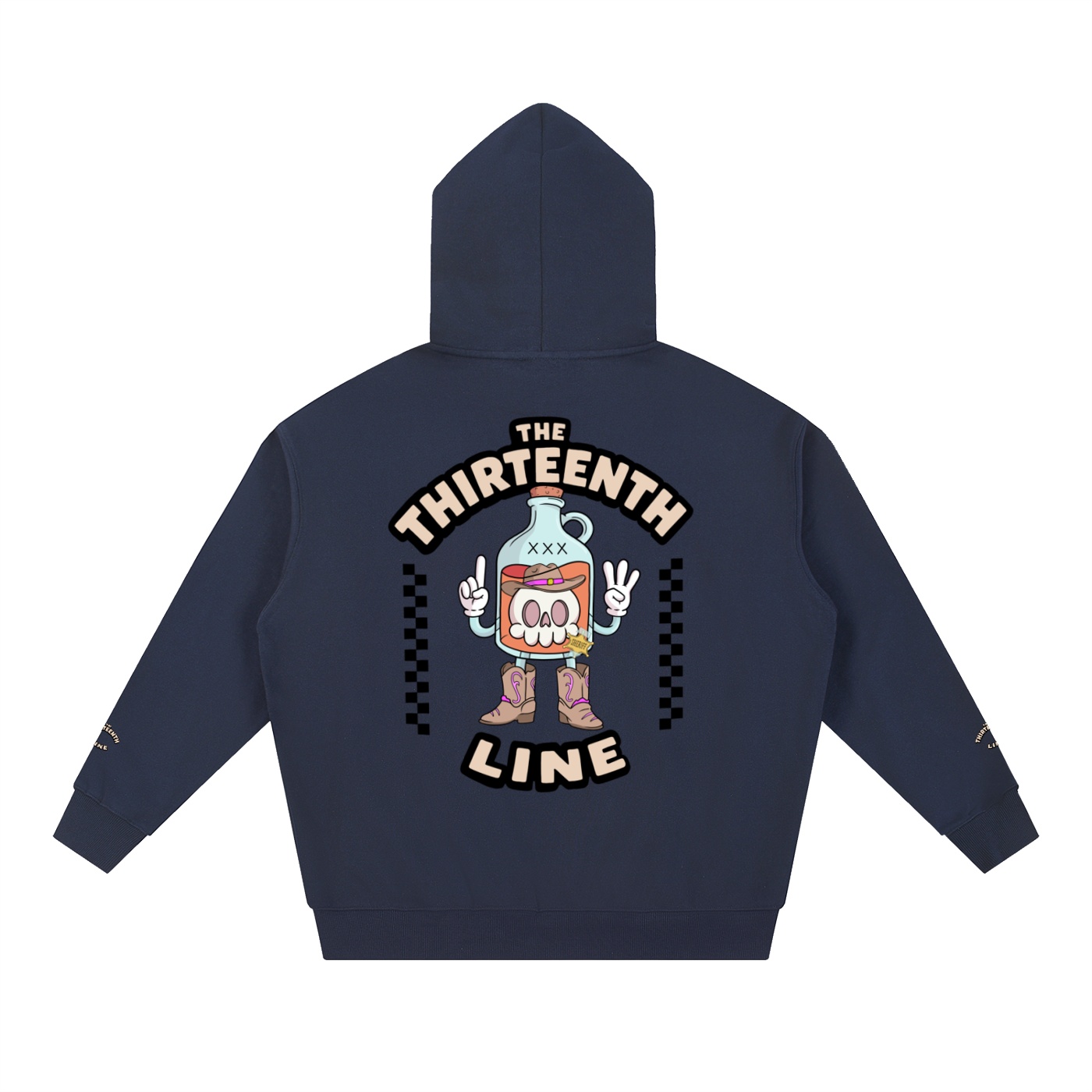 “SHERIFF BOTTLE BRAIN” Essential Heavyweight Hoodie - Image 22