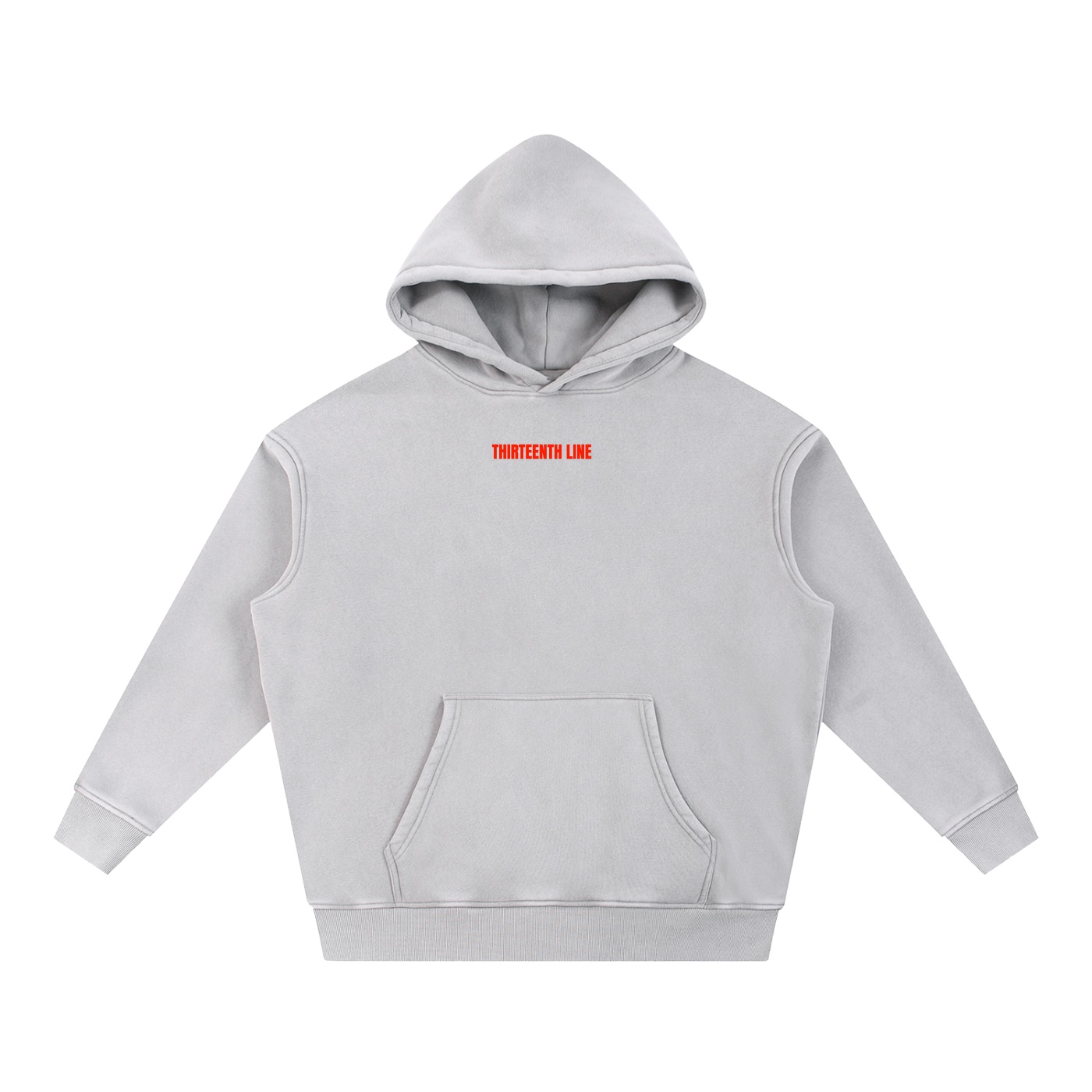 “NEON SIMON” Snow Wash Fleece Oversize Hoodie - Image 5