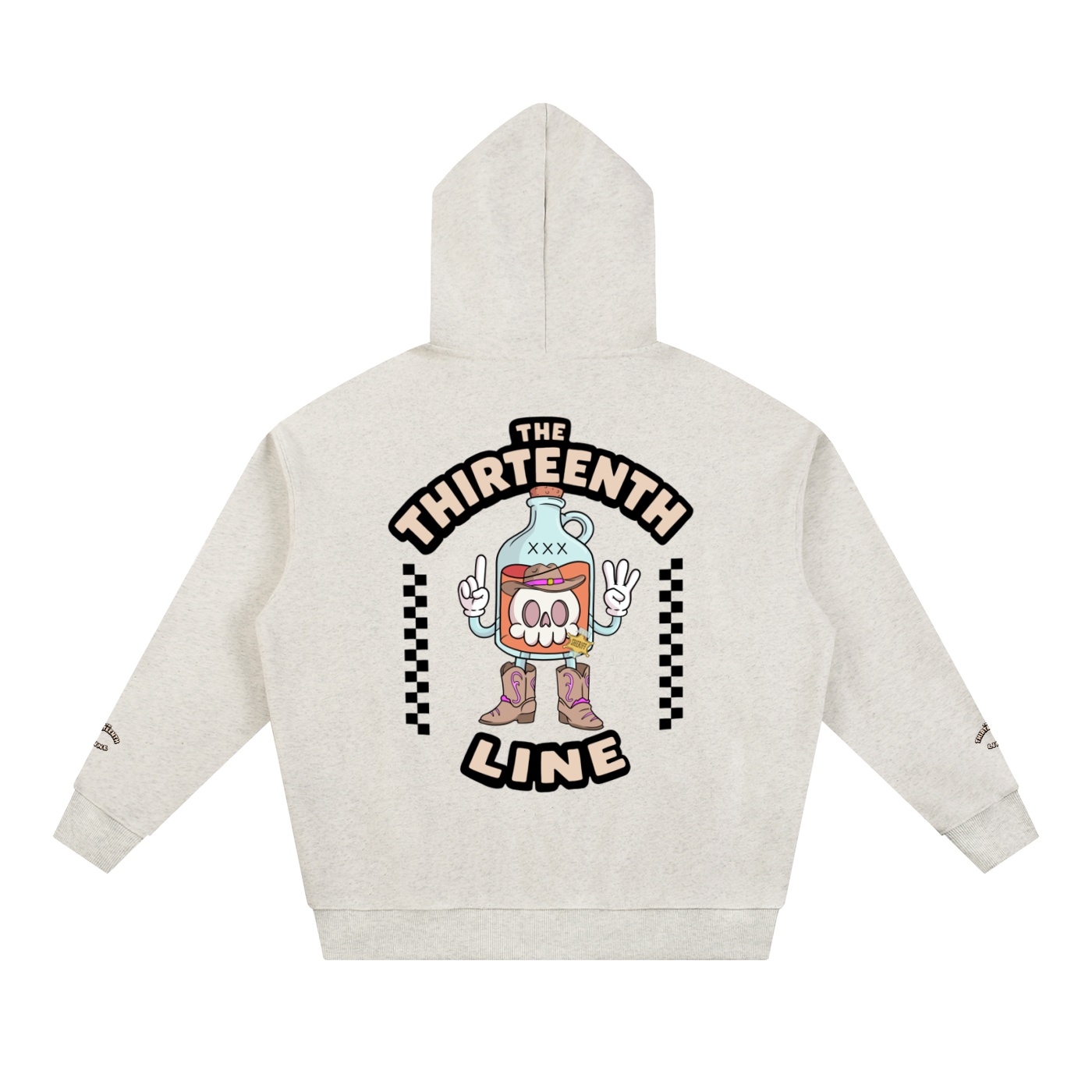 “SHERIFF BOTTLE BRAIN” Essential Heavyweight Hoodie - Image 6