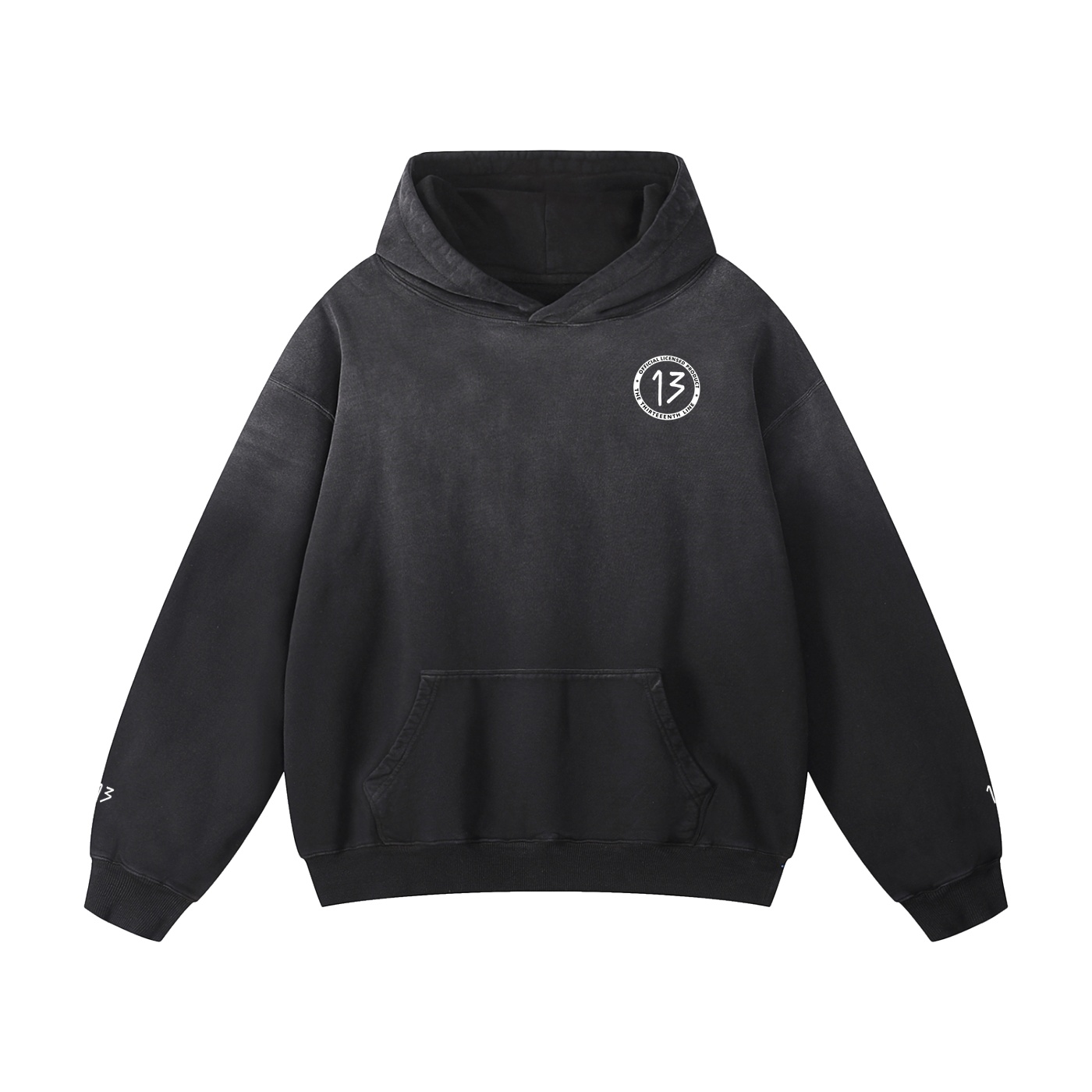 “SLAMMER” Heavyweight Sunfade Oversized Hoodie - Image 8