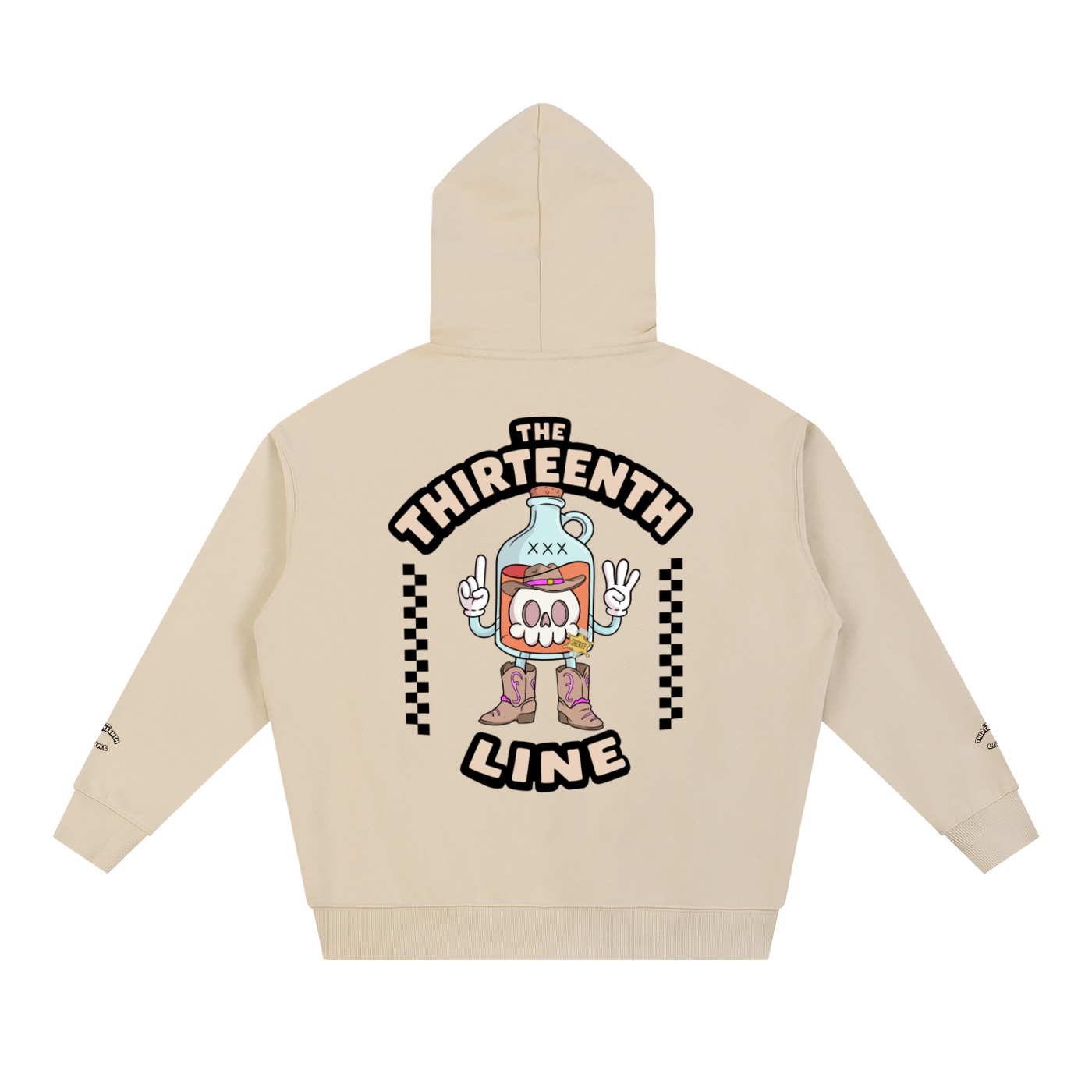 “SHERIFF BOTTLE BRAIN” Essential Heavyweight Hoodie - Image 10
