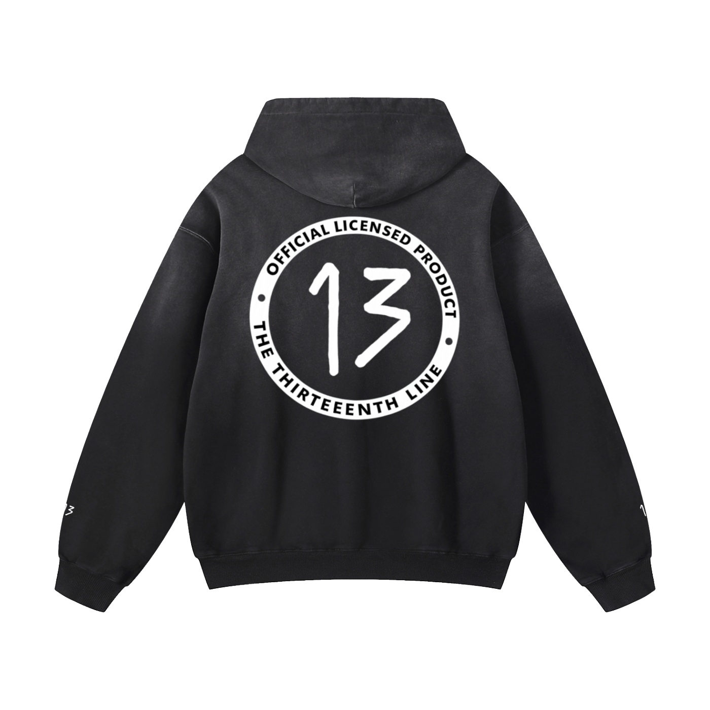 “SLAMMER” Heavyweight Sunfade Oversized Hoodie - Image 7